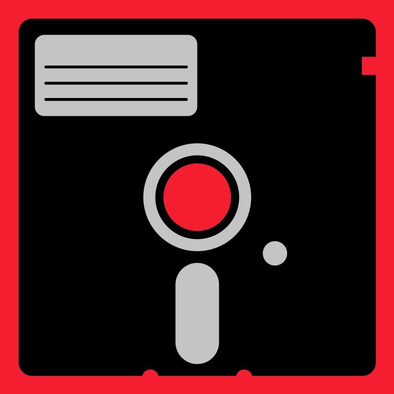 retro floppy disk