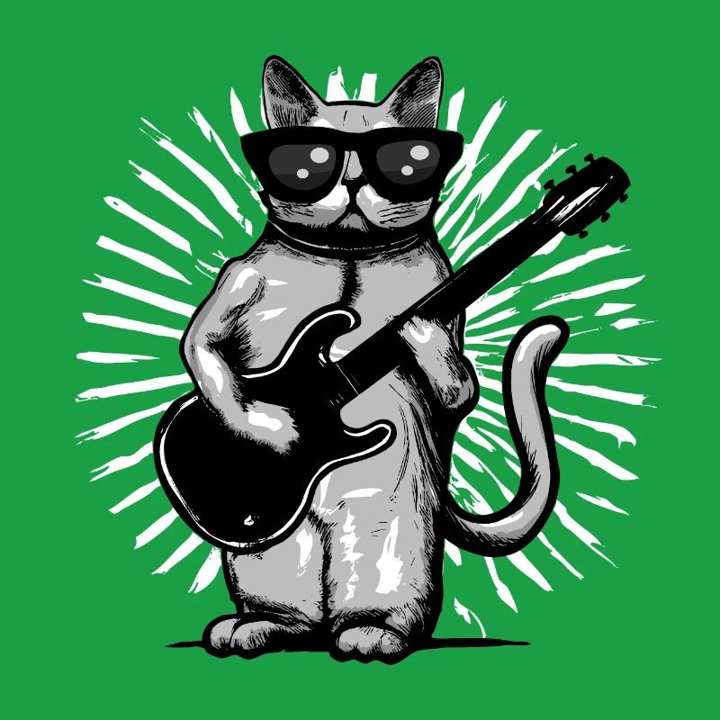 Chat Guitariste