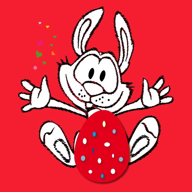 Easter Bunny with Easter Egg