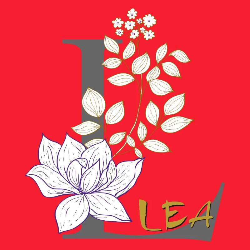 Letter L Initial Lea