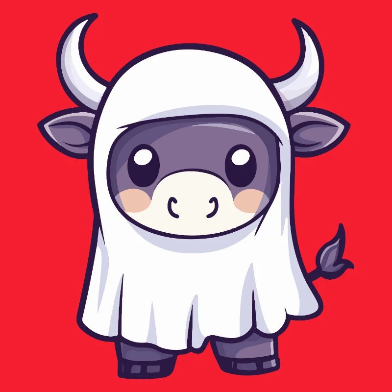 Stier Halloween Geist