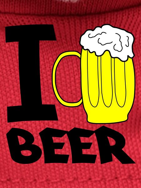 Yellow Beer Mug Sketch