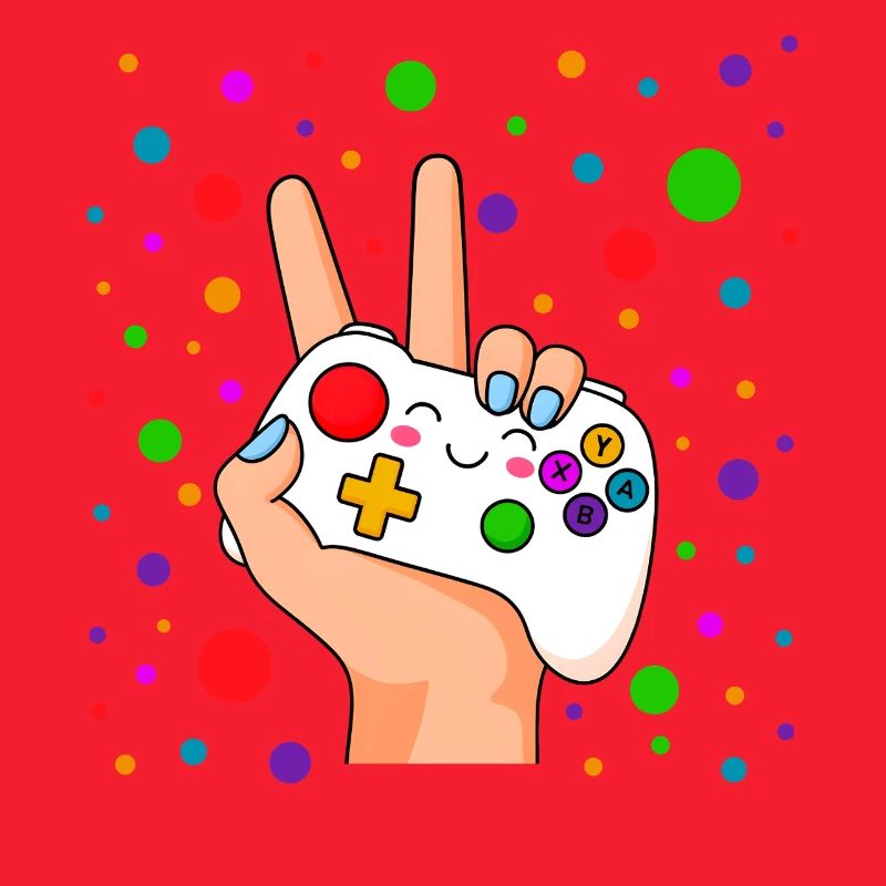 Peace-Zeichen-Controller Pop