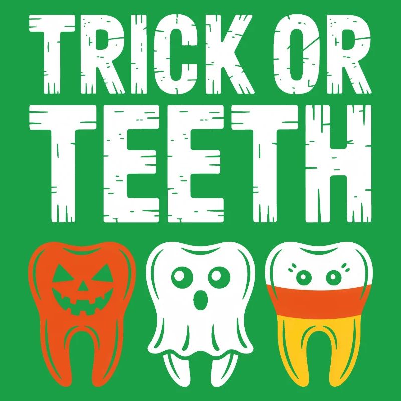 Trick oder Teeth Halloween-Trio