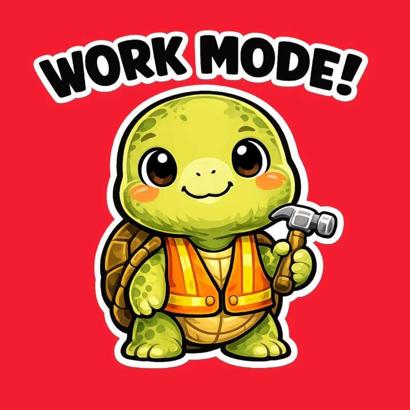 Arbeitsmodus Schildkröte Bauheld