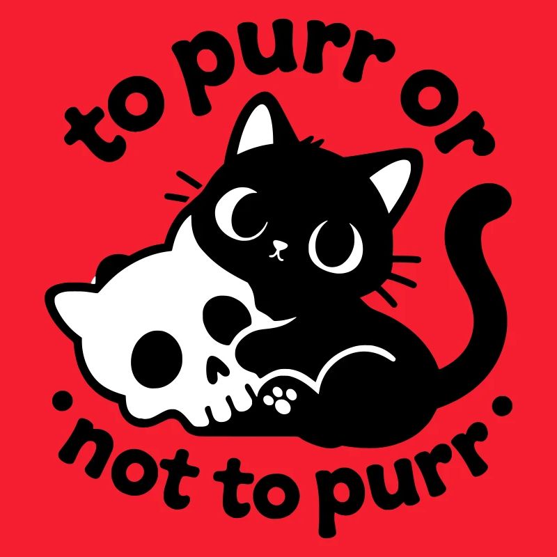 Ronronner ou ne pas ronronner | Diction du chat noir