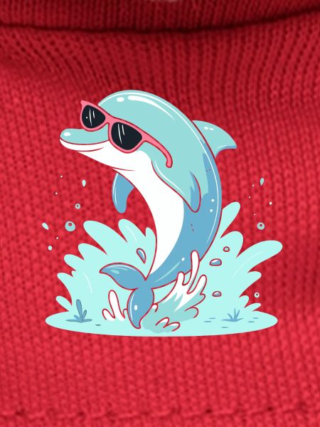 Dolphin Summer Pink Glasses