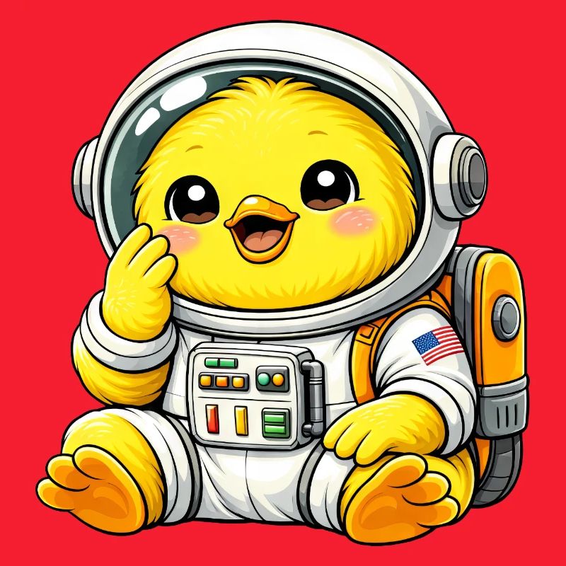 Poulet mignon, Astronaute, Exploratrice de l’Espace