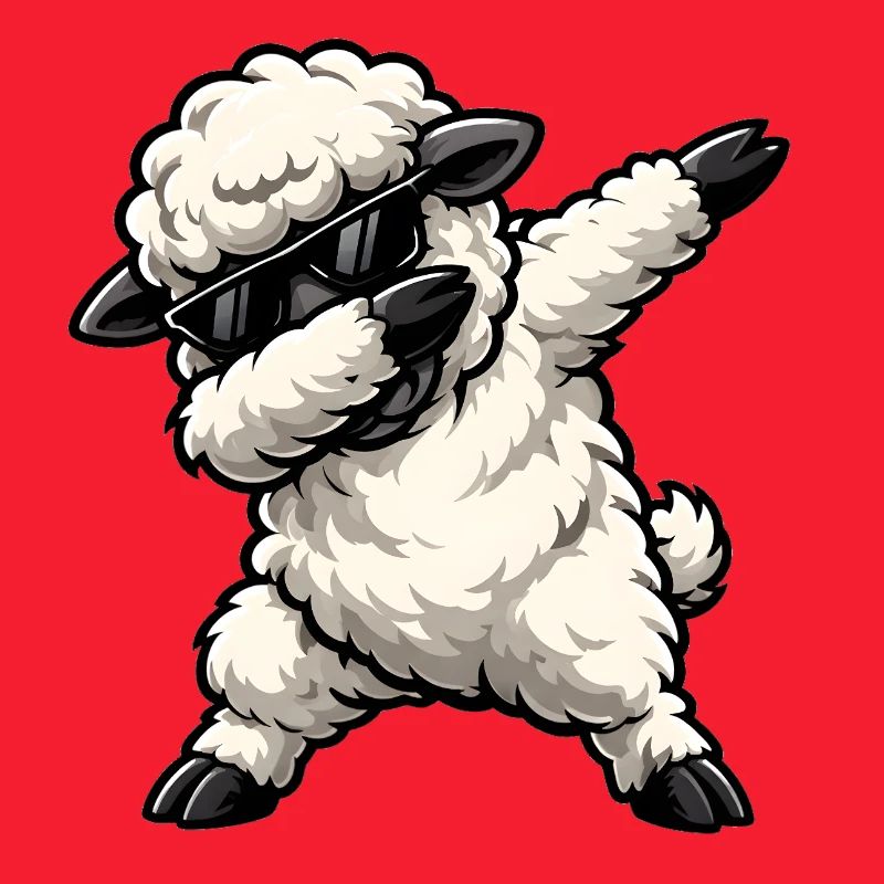 Dabbing Sheep