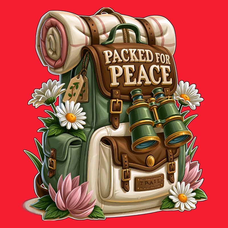 Packed for Peace Hiking Backpack