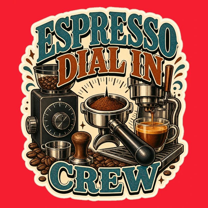 ÉQUIPE DE COMPOSITION À L’ESPRESSO
