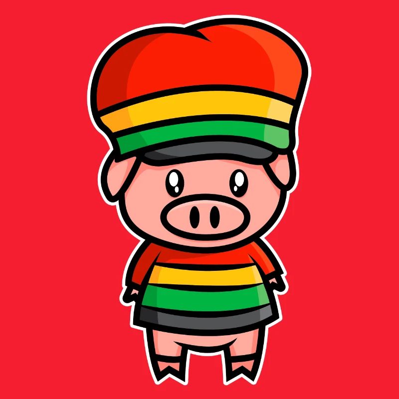 Doux cochon de la Jamaïque - design