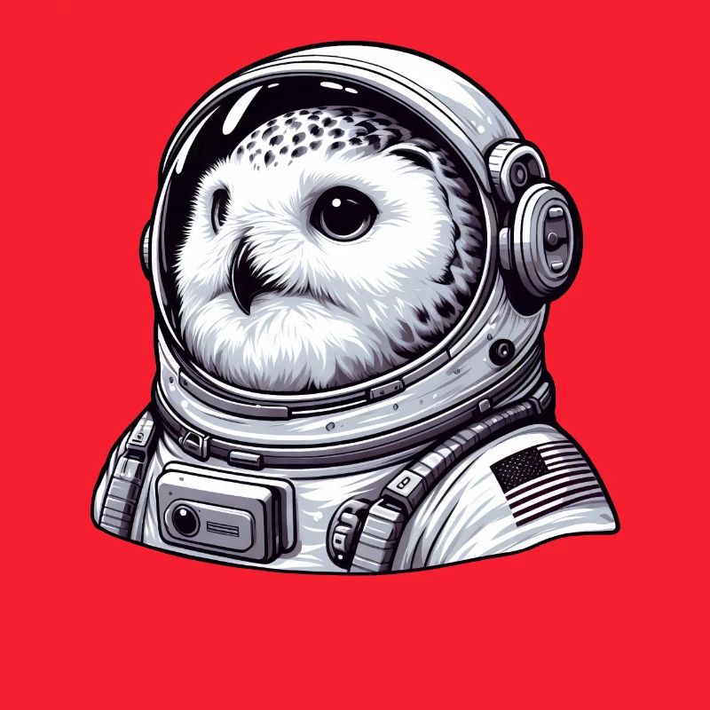 Harfang des neiges astronaute aventure spatiale