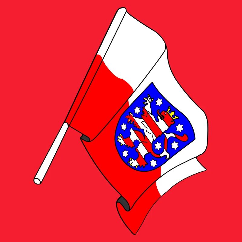 Flag Thuringia