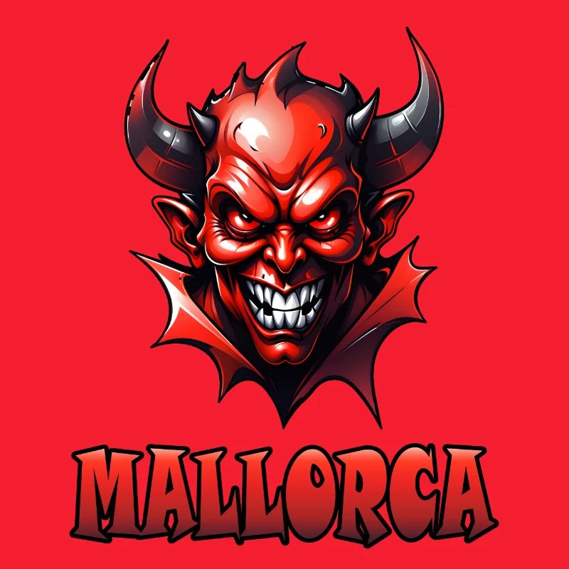 Mallorca with Red Devil