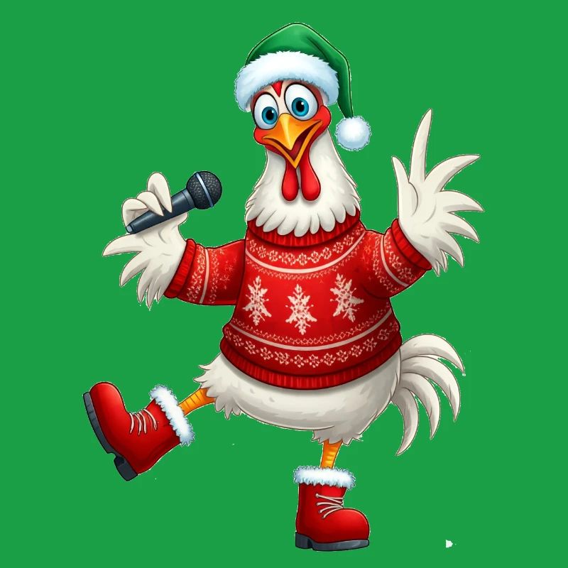 Urlaub Singende Henne Pullover