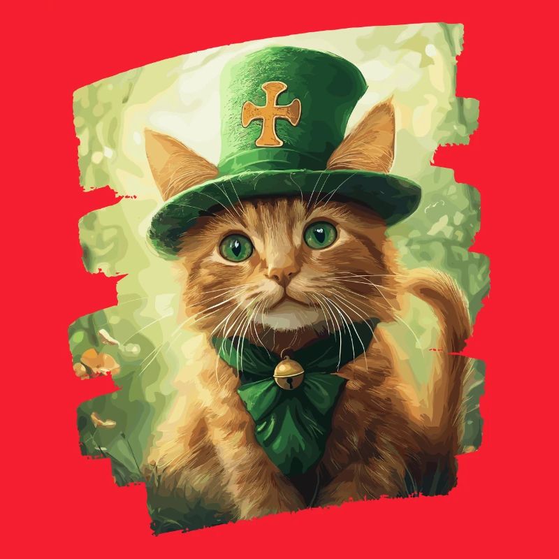 Chat de la Saint-Patrick