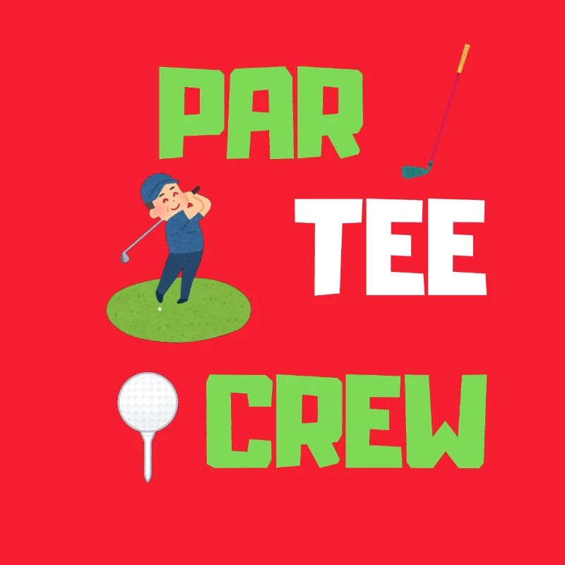 Par Tee Crew Squad Golf Lover