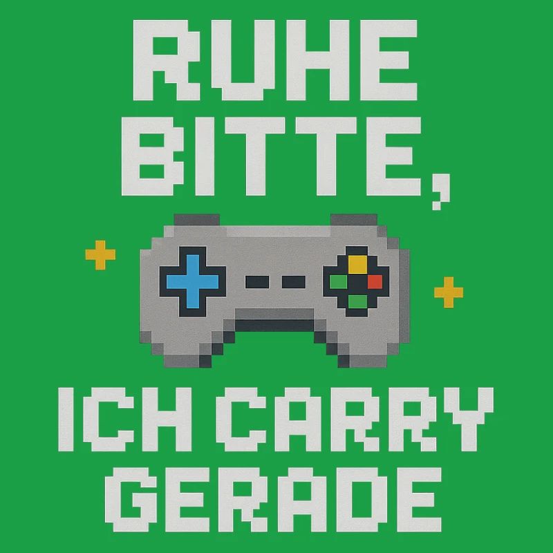 Ruhe Bitte Pixel Controller Grafik