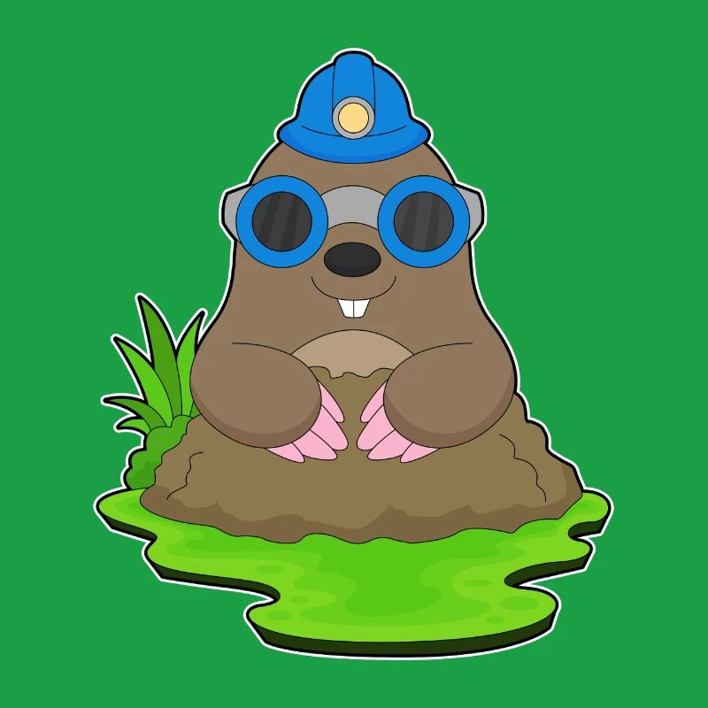 Mole Miner Mining Helmet Mining