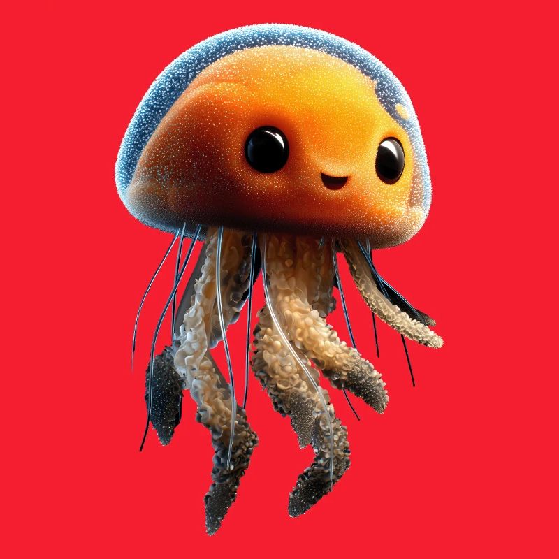 Méduse Méduse de feu Méduse Méduse mignonne
