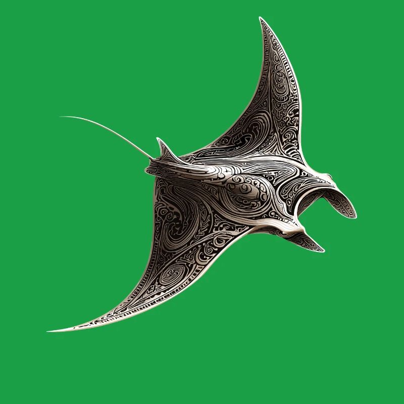 Manta Ray, Devil Ray, Stingray, Diver