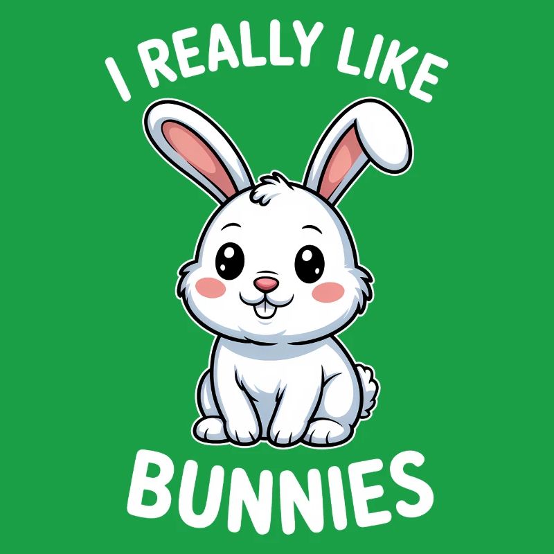 Bunny Saying Rabbit Funny Bunny Gift
