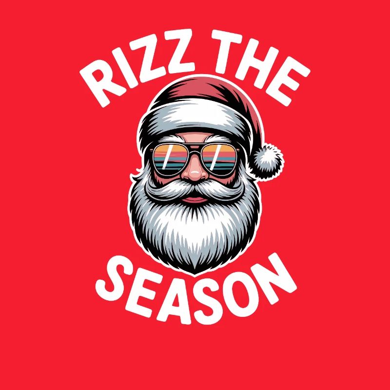 Rizz Le Père Noël de saison Graphique