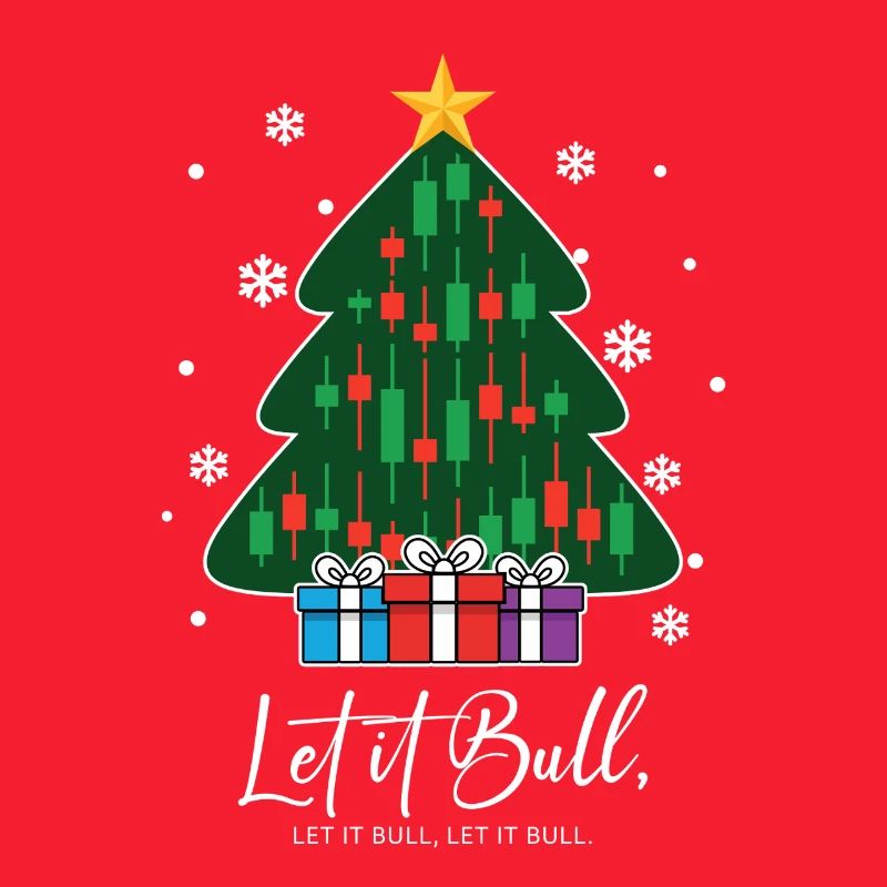 Let It Bull Crypto Exchanges Arbre de Noël