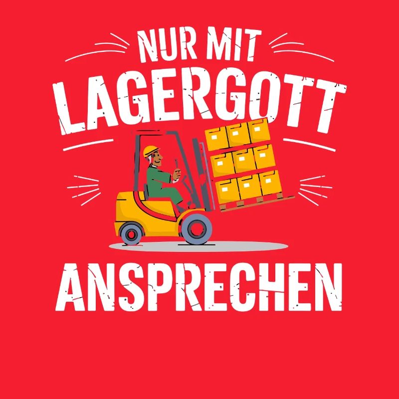  Nur Mit Lagergott Ansprechen Staplerfahrer