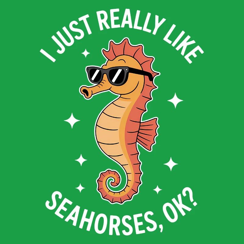 Hippocampe qui dit un drôle d’hippocampe Cadeau
