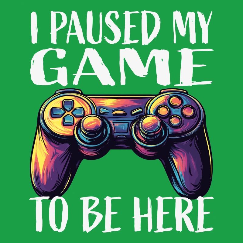 Spiel Pause Neon Controller
