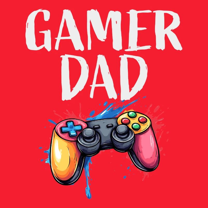 Gamer Papa Controller Splash