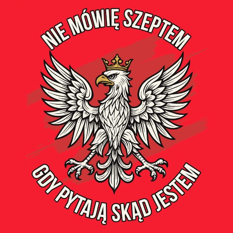 Polish Eagle Pride Statement Design