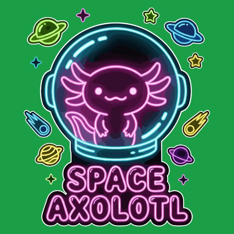 Axolotl de l’espace