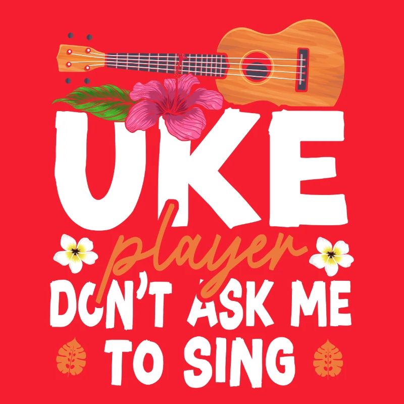 Hawaiian Ukulele Uke Uke Player