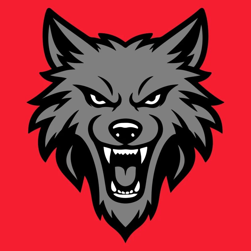 Wolf Kopf Logo