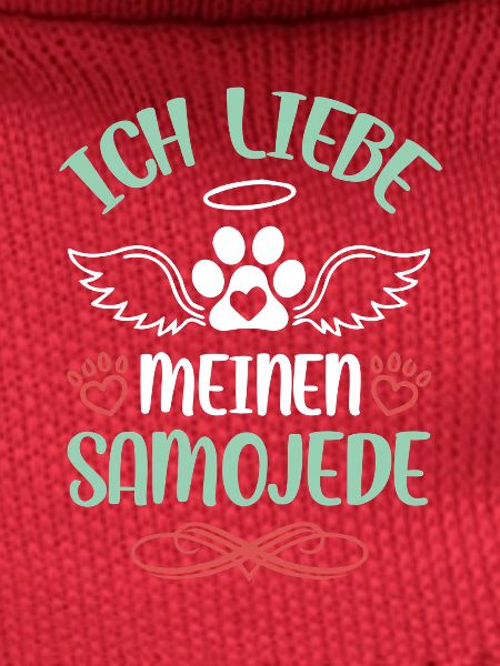 J’aime mon Samoyède