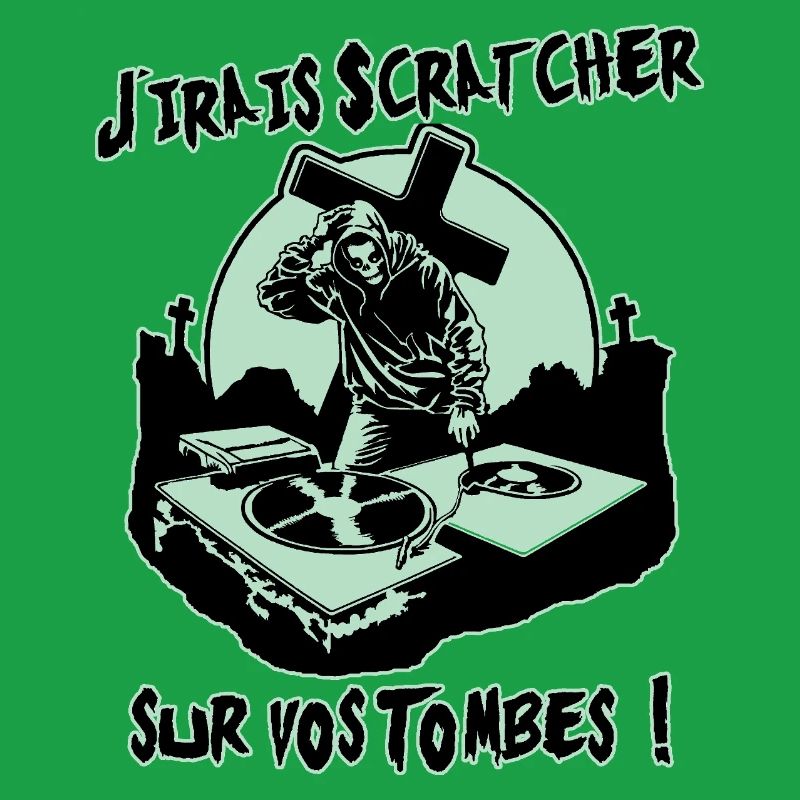 ICH WERDE AUF EURE GRÄBER KRATZEN!