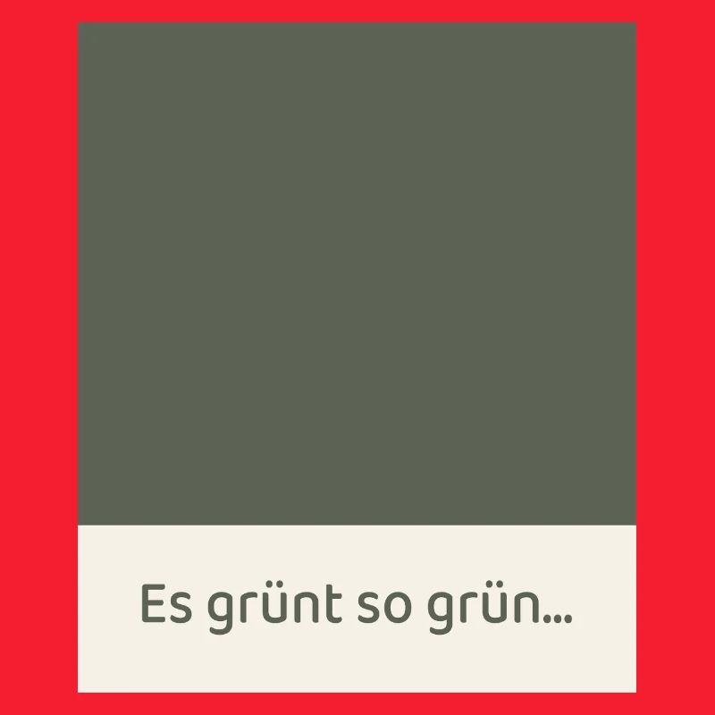 C’est tellement vert – Affiche Modern Fields