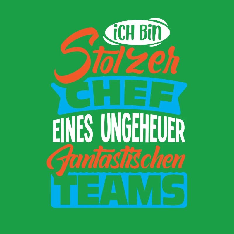 Stolzer Chef Chef Mann Abteilungsleiter Teamchef