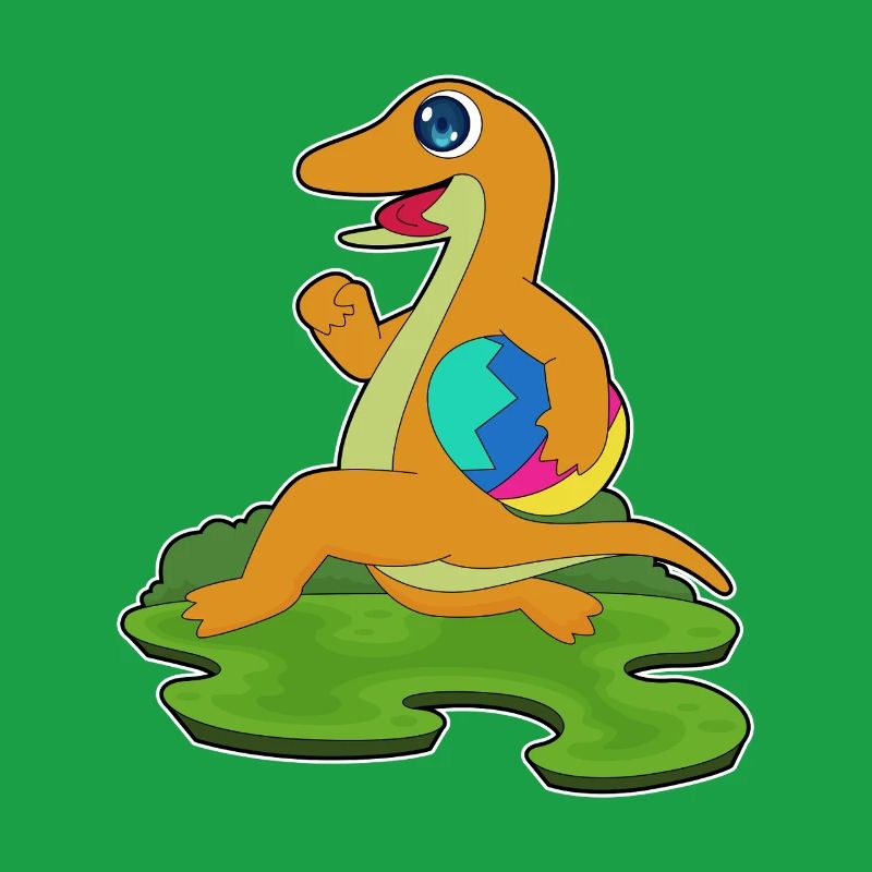 Lizard Easter Easter Egg