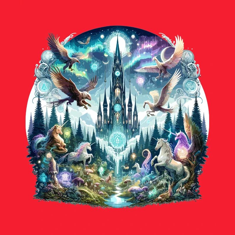 Enchanted Tower Forest Dream