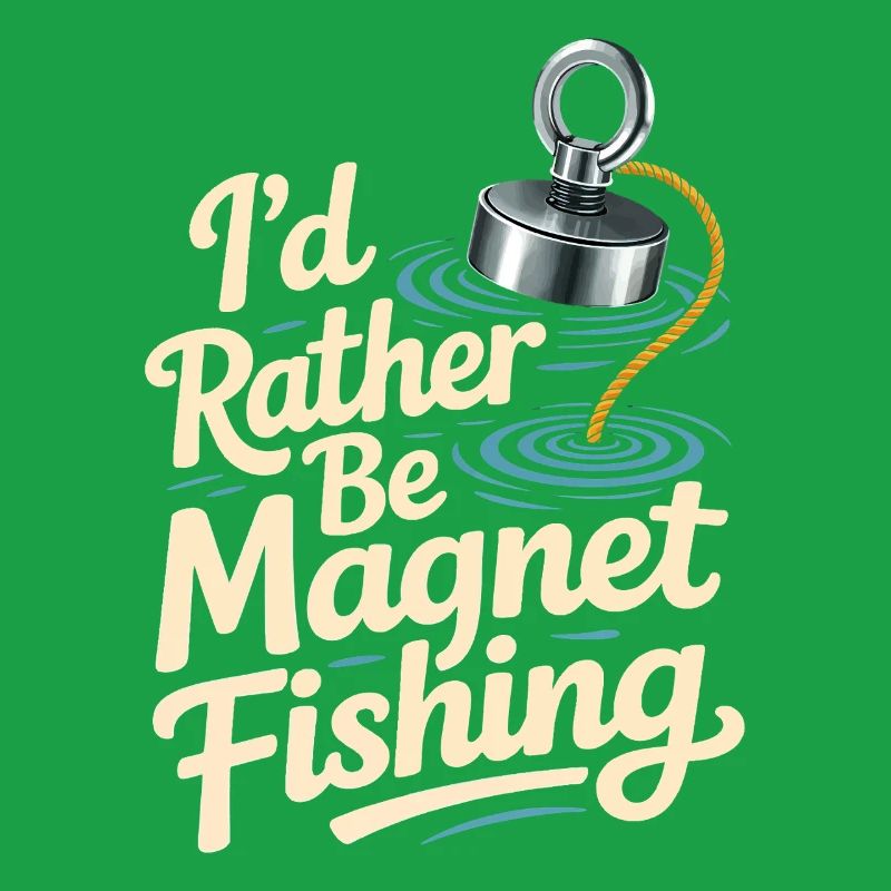 I'd rather magnet fish