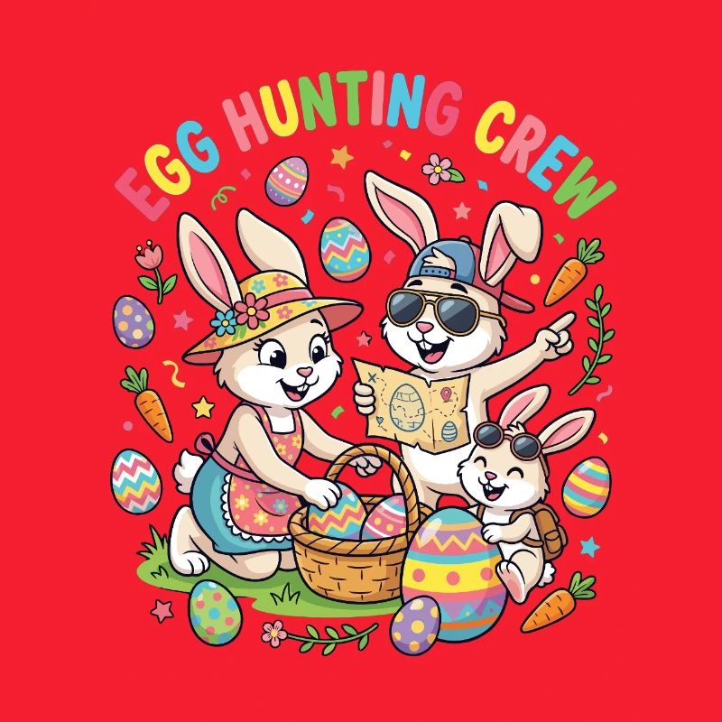 Hoster Bunny Family - Egg Collector