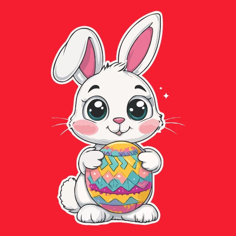 Lapin mignon lapin de Pâques mignon lapin de Pâques