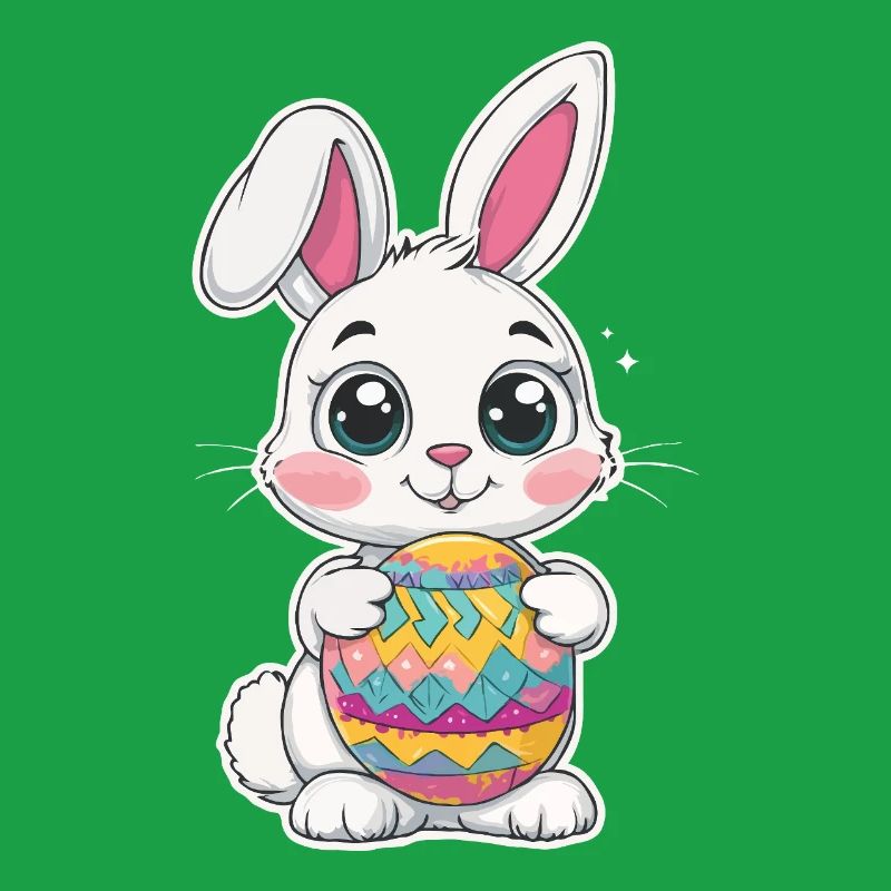 Lapin mignon lapin de Pâques mignon lapin de Pâques