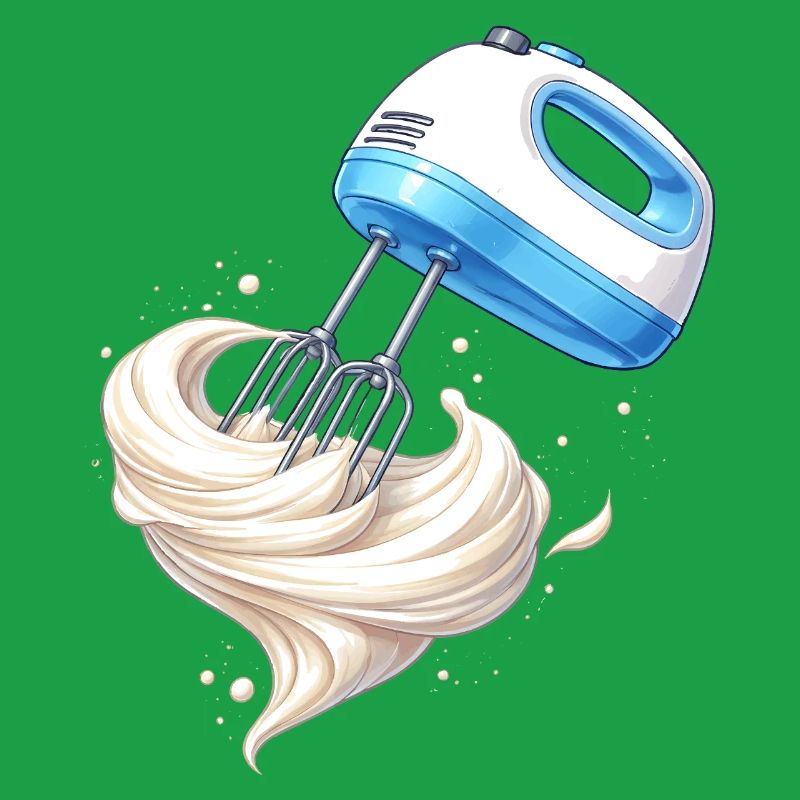 Conception de la batteuse à main à la crème fouettée
