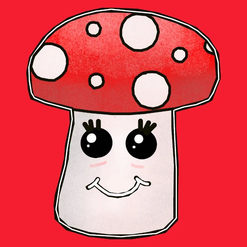 Kawaii Mushroom Toadstool