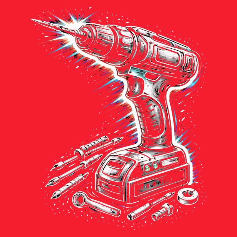 Cordless Screwdriver Tool DIY Design